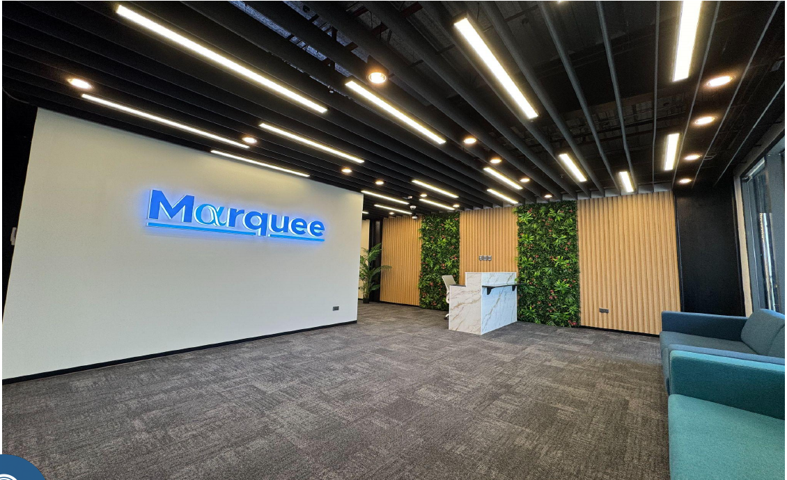 Marquee Pampanga office reception